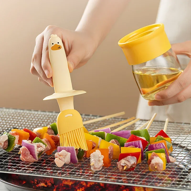 Kitchen Baking Brush - Silikonowa butelka na olej do kuchni,