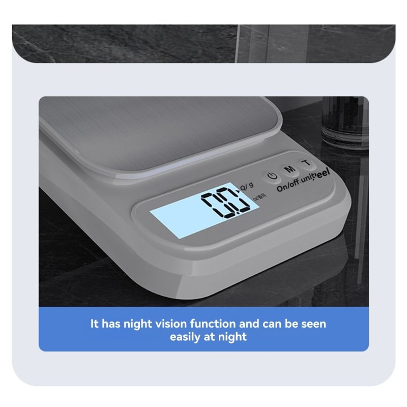 Kitchen Scale Precise - 【ESSENTIALS】 Cyfrowa waga kuchenna do pieczenia