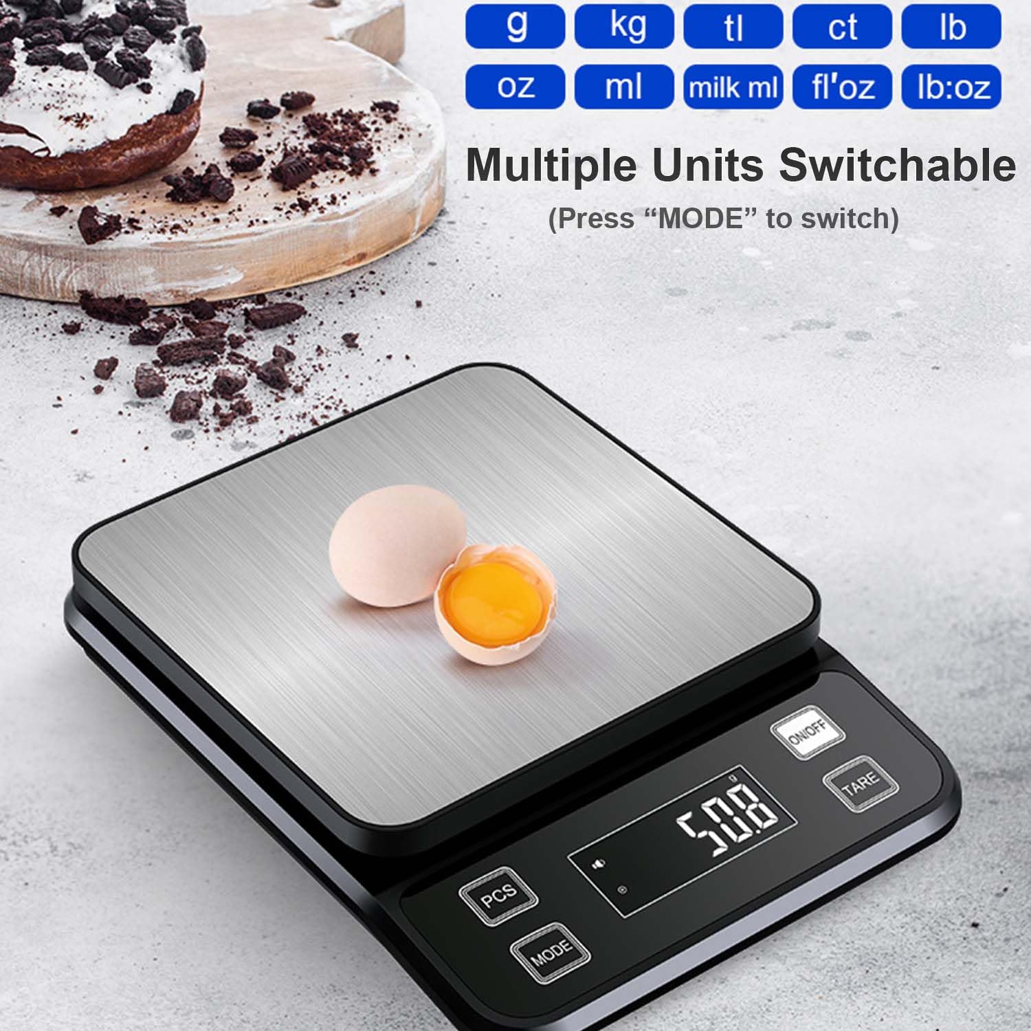 Kitchen Scale Precise - Nowa wodoodporna cyfrowa waga kuchenna 2026,