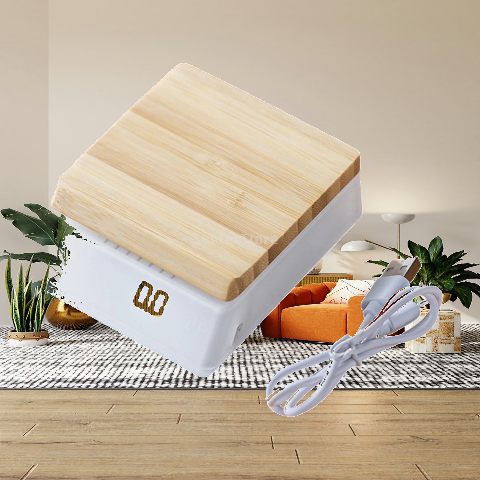 Kitchen Scale Precise - Kompaktowa cyfrowa waga do kawy, drewniana,