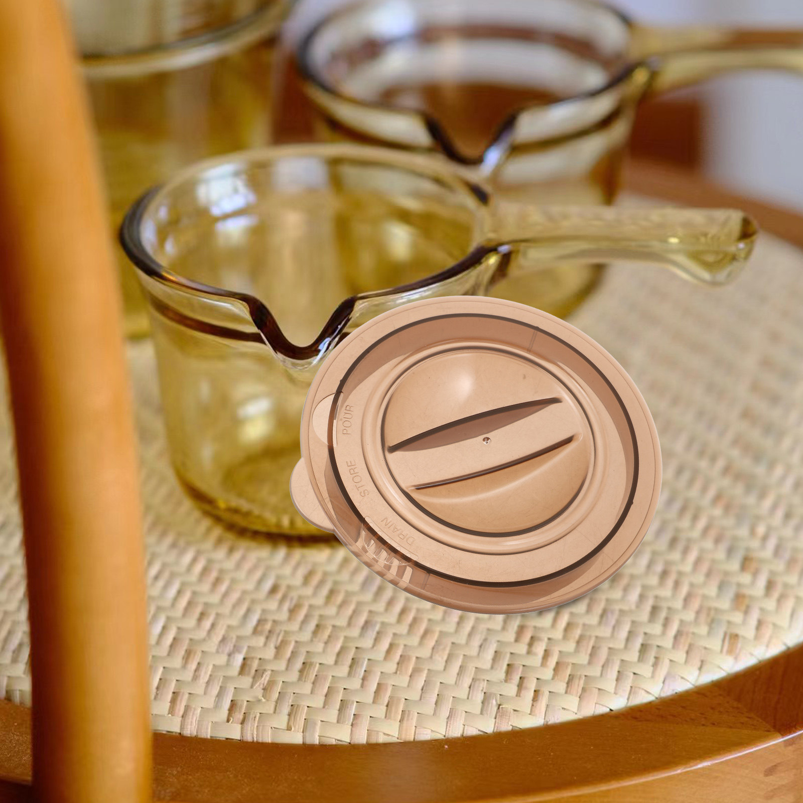 Kitchen Baking Soda - Zamienna plastikowa pokrywka do miarek kuchennych,