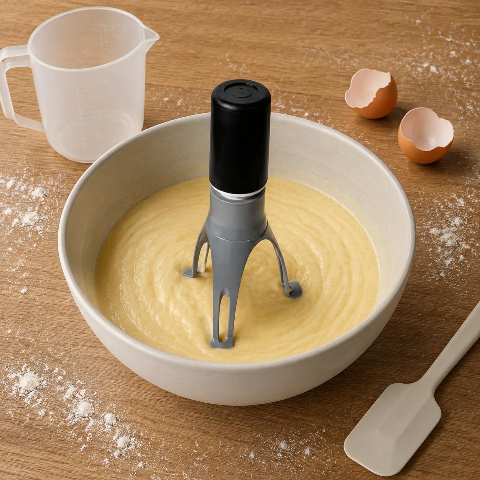 Kitchen Baking Mixer - Automatyczny trójkątny mieszadło - Elektryczna trzepaczka