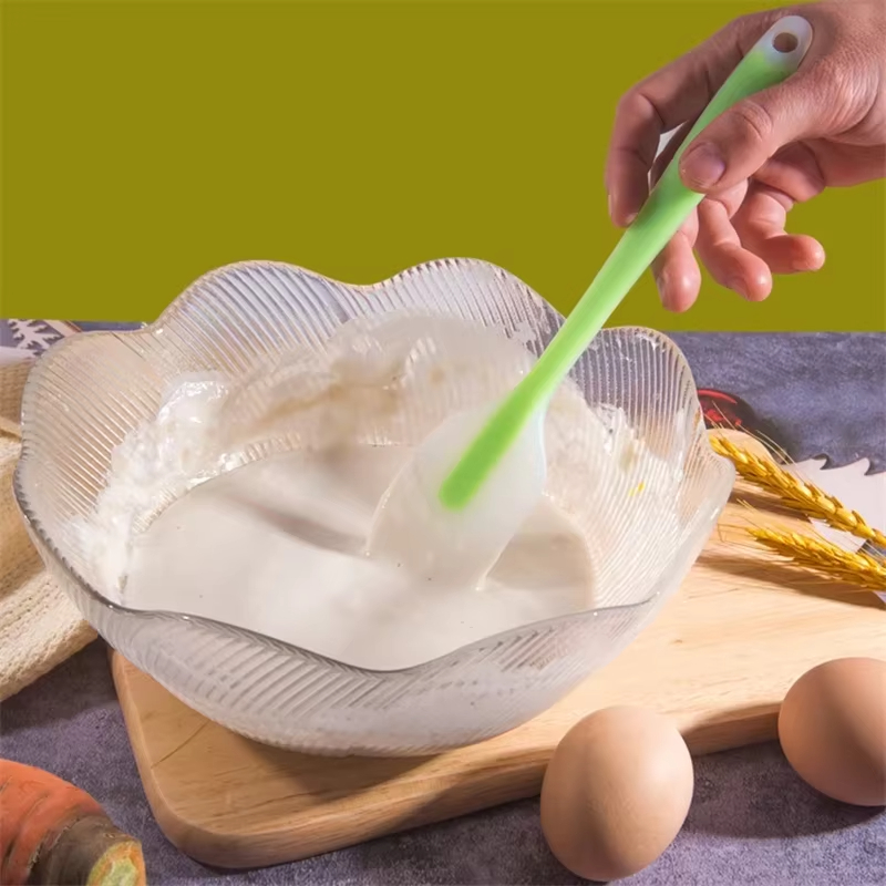 Kitchen Baking Brush - 28cm silikonowa szpatułka kuchenna, półprzezroczysty skrobak