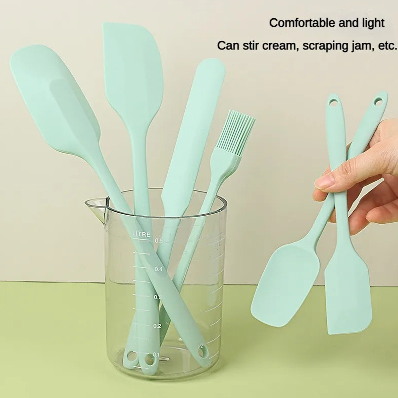 Kitchen Baking Brush - 6-częściowy uroczy zestaw przyborów kuchennych, silikonowe
