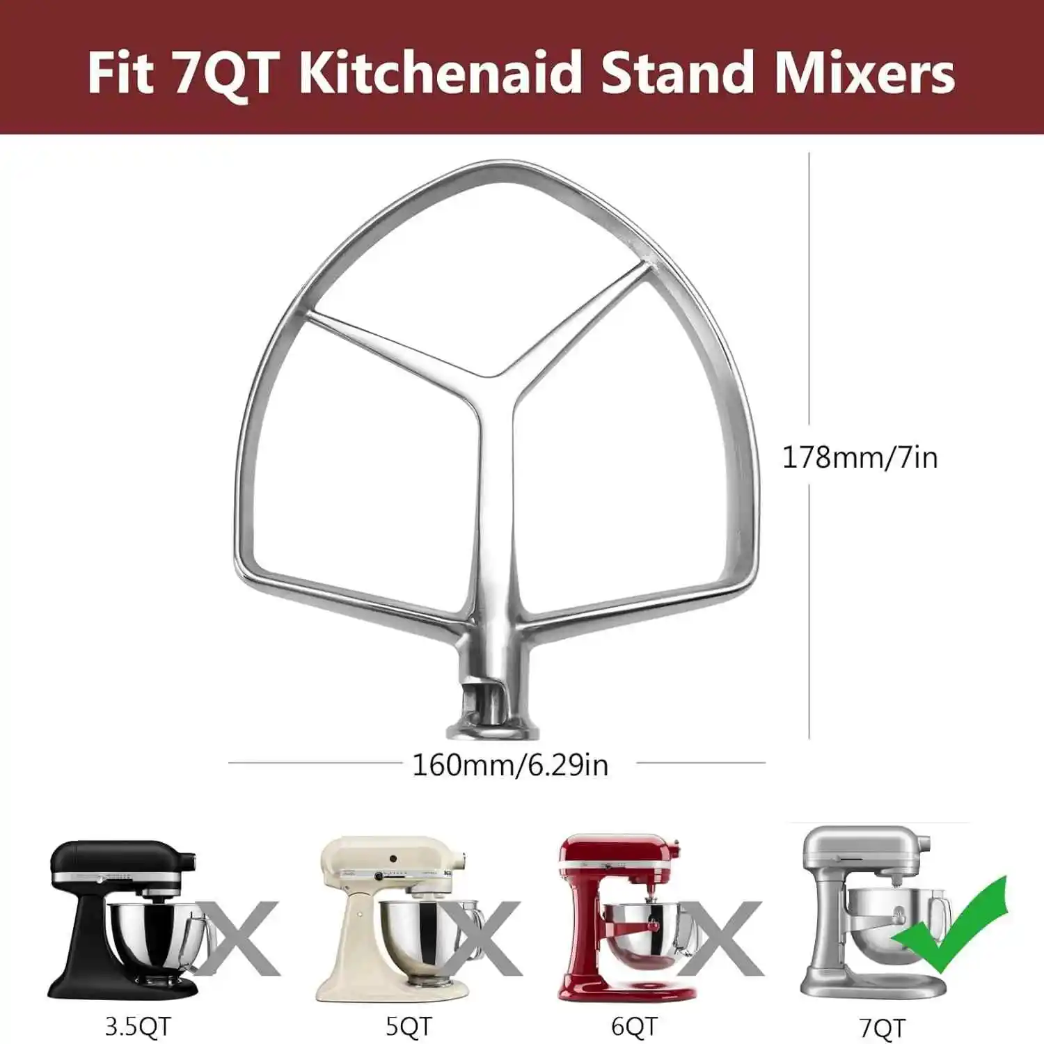 Kitchenaid Baking Set - Dla miksera Kitchenaid o pojemności 7