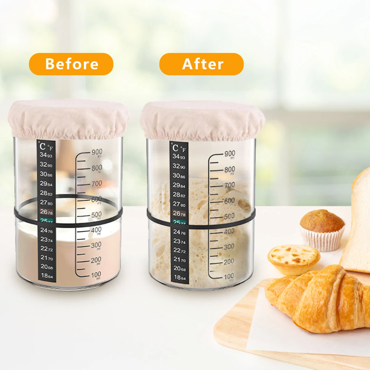 Zestaw do fermentacji ciasta n – Kitchen Baking Soda recenzja i cena
