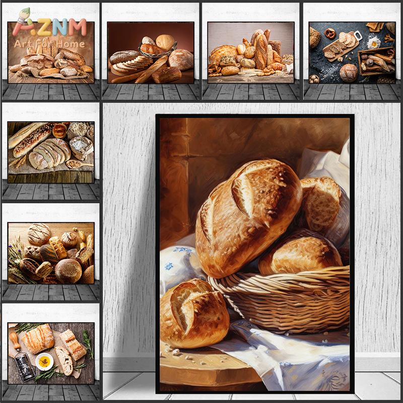 AZNM Realistyczny Obraz z Moty – Kitchen Baking Wall Art recenzja i cena