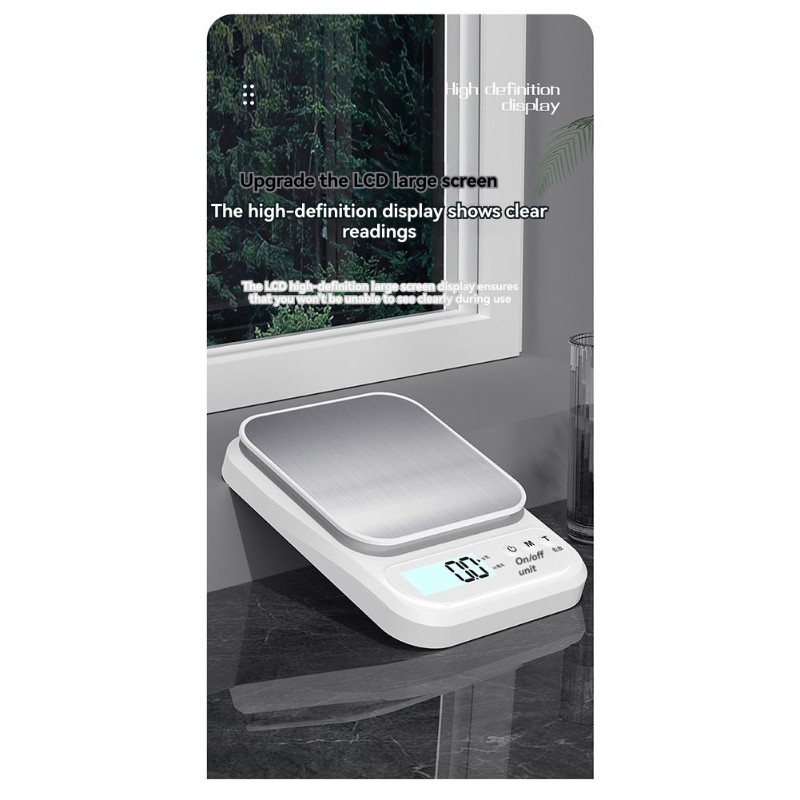 【ESSENTIALS】 Cyfrowa waga kuch – Kitchen Scale Precise recenzja i cena