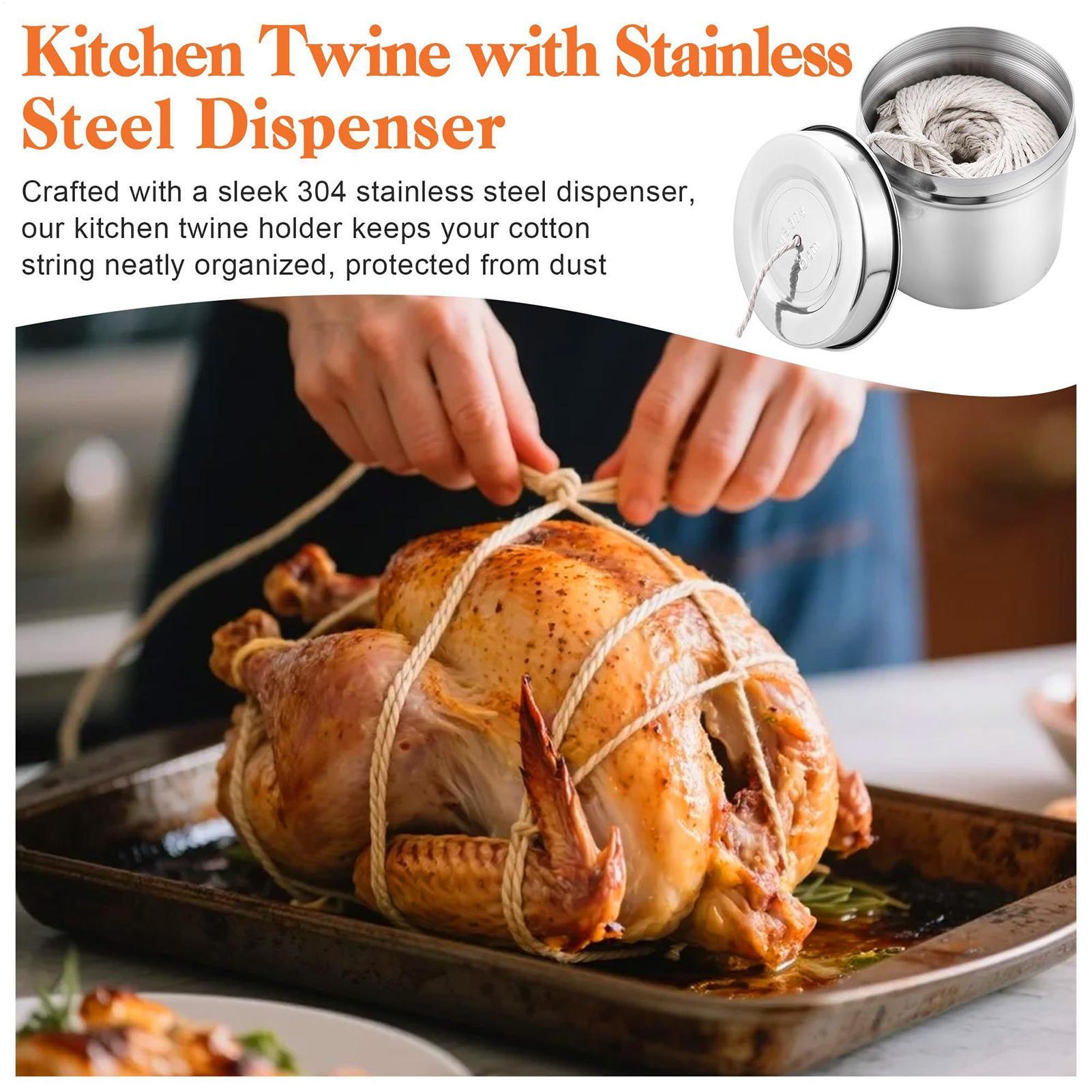 Sznurek kuchenny 2 rolki baweł – Kitchen Baking Twine recenzja i cena
