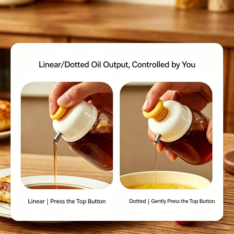 Nowy szklany dozownik oleju z  – Kitchen Baking Torch recenzja i cena