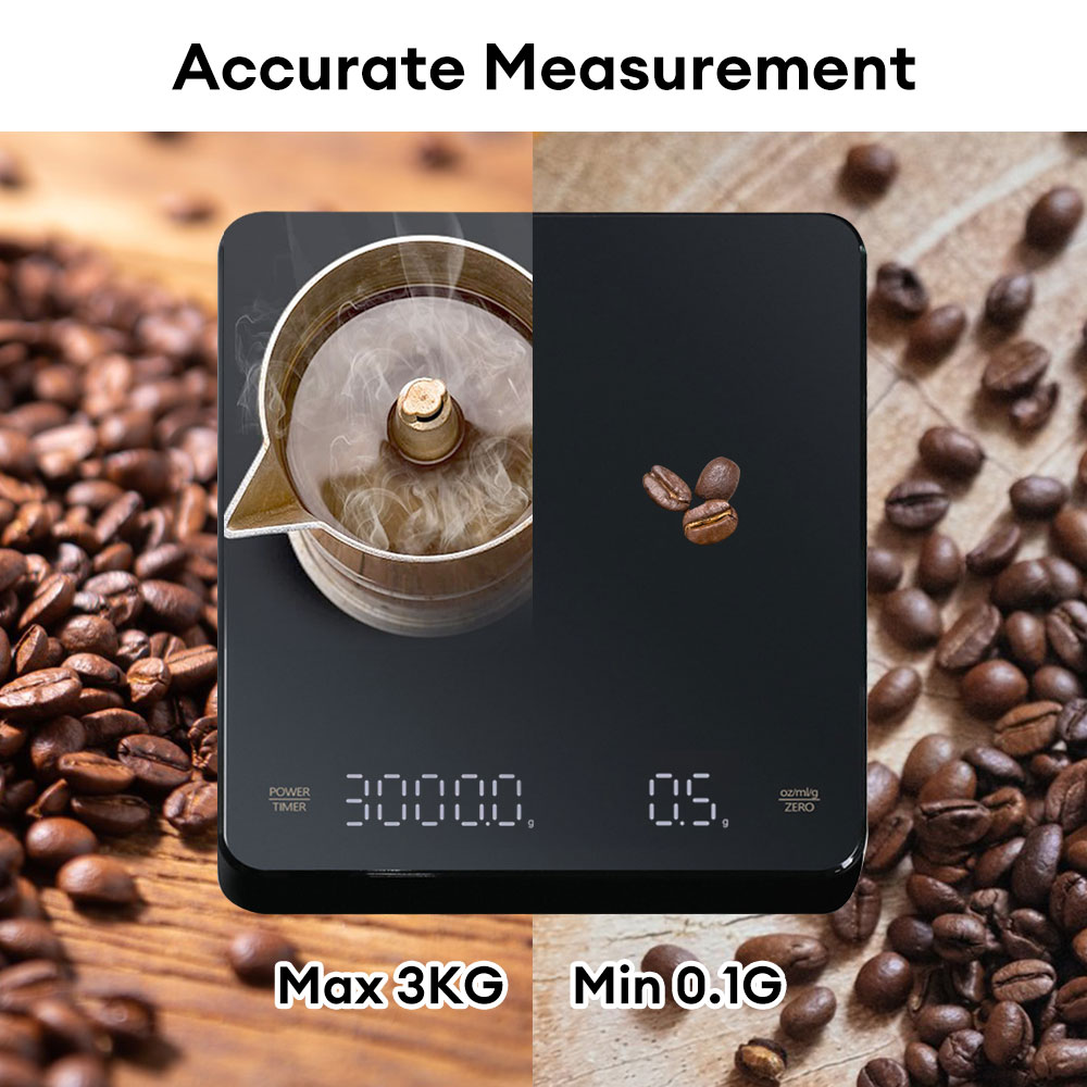 Cyfrowa waga do kawy z ekranem – Kitchen Scale Precise recenzja i cena