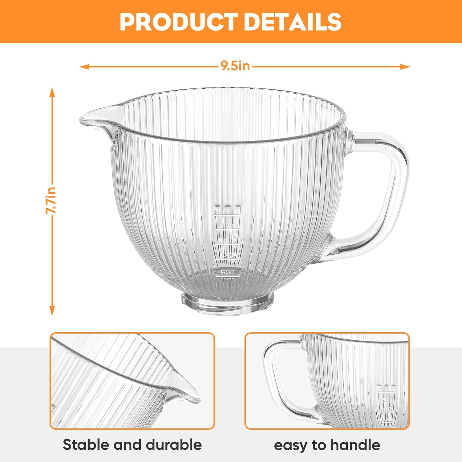 Szklana miska GVODE do miksera – Kitchenaid Baking Set recenzja i cena