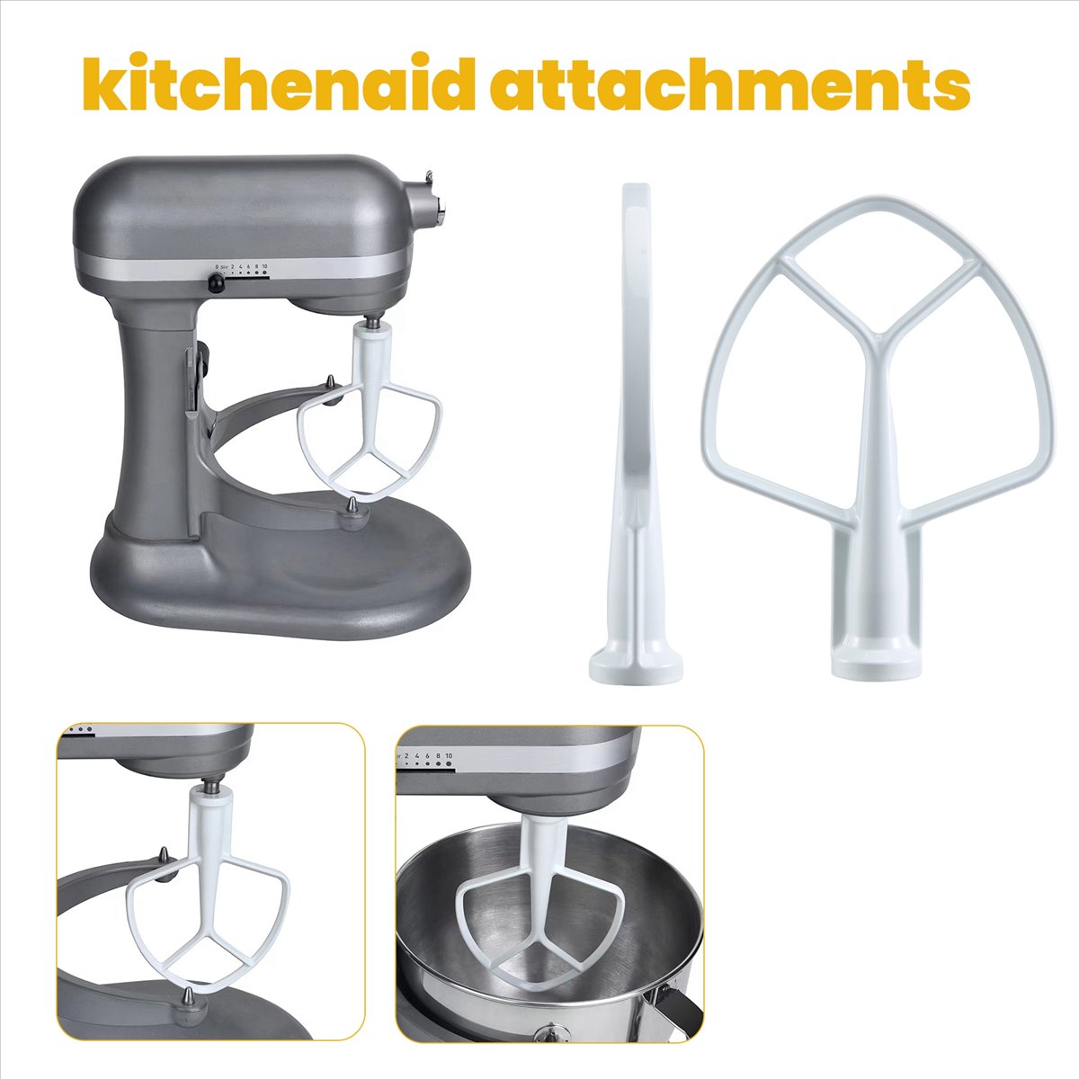 Mieszadło płaskie powlekane Do – Kitchenaid Baking Set recenzja i cena