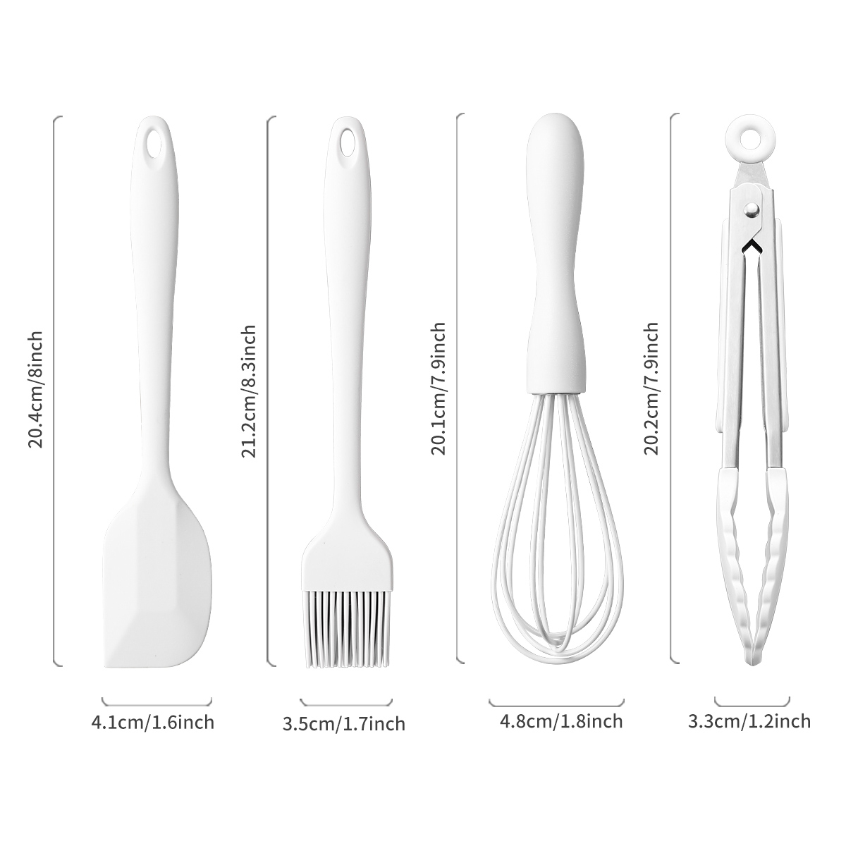 4 szt./zestaw Silikonowy Zesta – Kitchen Baking Brush recenzja i cena
