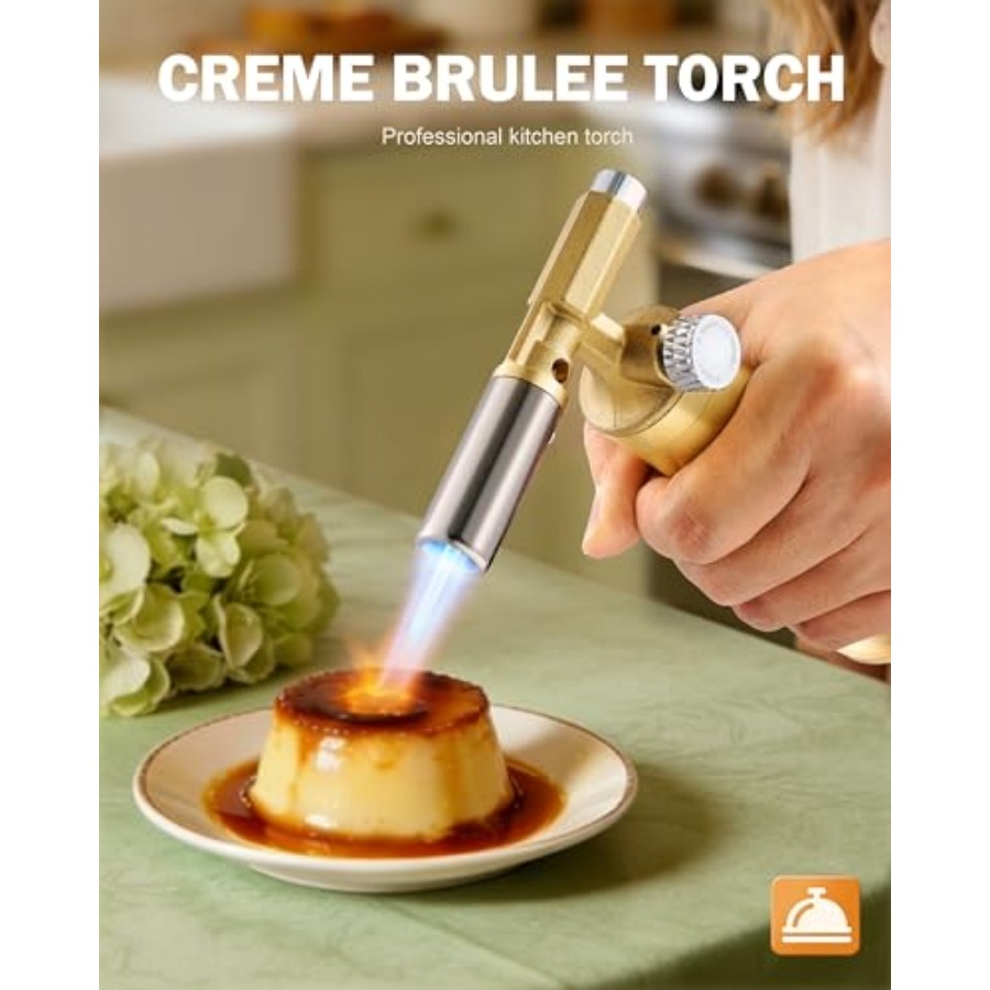 Miedziana palarka na butan, wi – Kitchen Baking Torch recenzja i cena