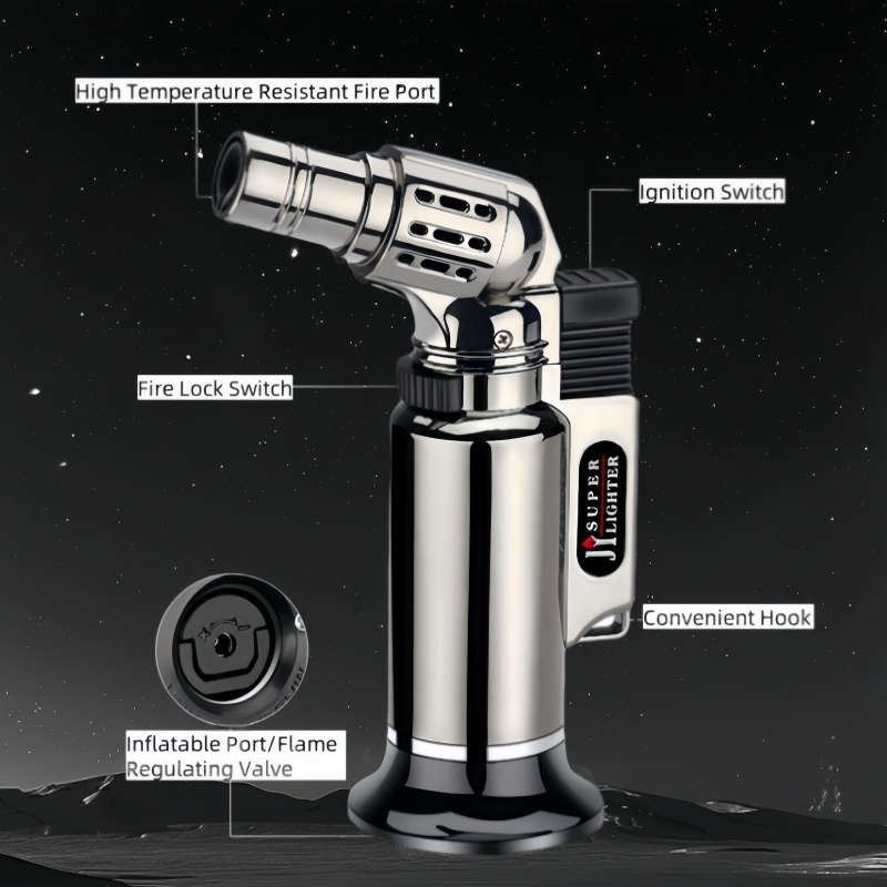 Metalowy, wiatroodporny zapaln – Kitchen Baking Torch recenzja i cena