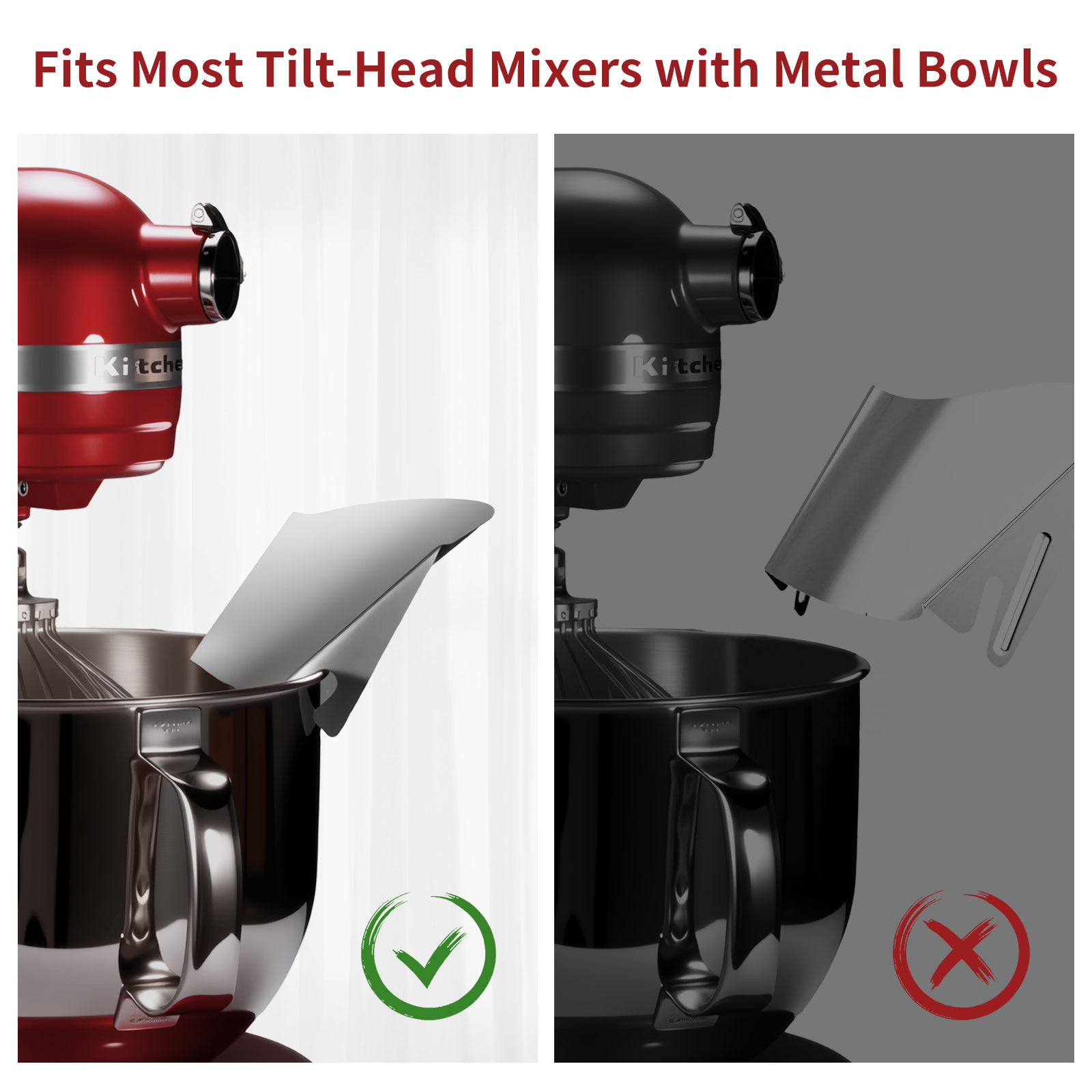 1 szt. Osłona przeciwbryzgowa  – Kitchenaid Baking Set recenzja i cena