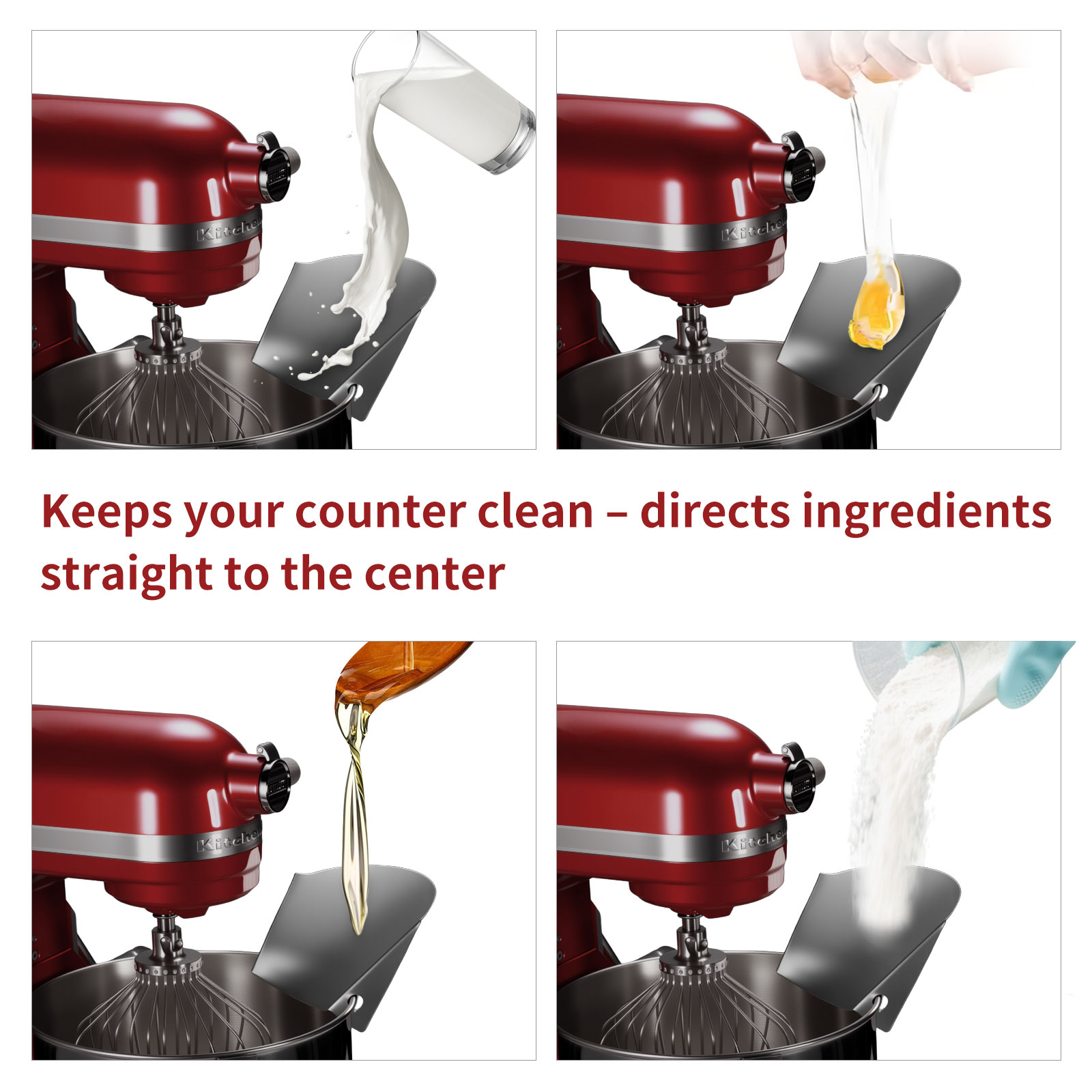 1 szt. Osłona przeciwbryzgowa  – Kitchenaid Baking Set recenzja i cena