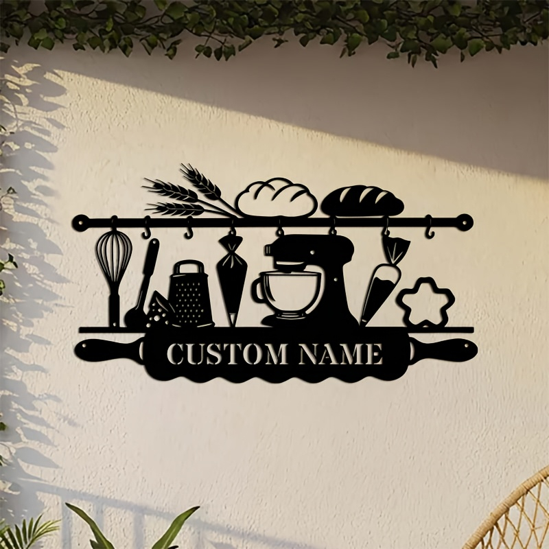 Personalizowana żelazna dekora – Kitchen And Baking recenzja i cena