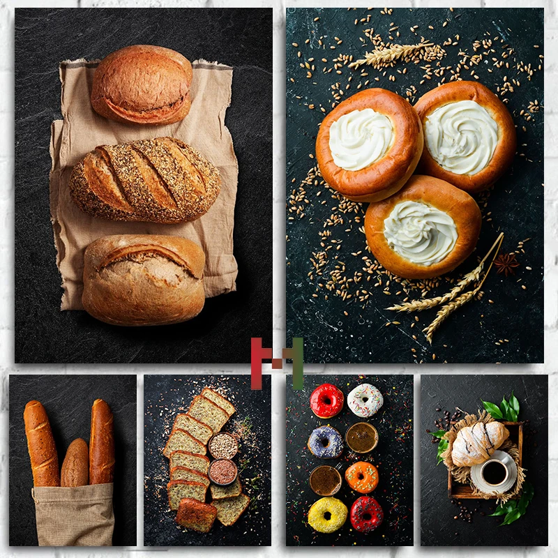 Kuchnia Jedzenie Tablica Chleb – Kitchen Baking Wall Art recenzja i cena