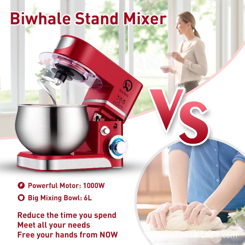 Mikser stojący 5L – Wielofunkc – Kitchen Baking Mixer recenzja i cena
