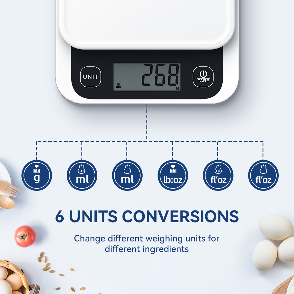5kg/0.1g/1g inteligentna waga  – Kitchen Scale Precise recenzja i cena